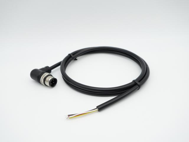 M12-4P(M)-90˚ Waterproof Cable Assembly