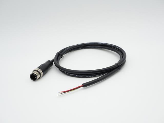 M12-04P(M) Waterproof Cable Assembly