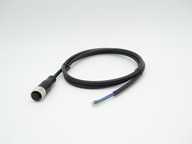 M12-08P(F) Waterproof Cable Assembly